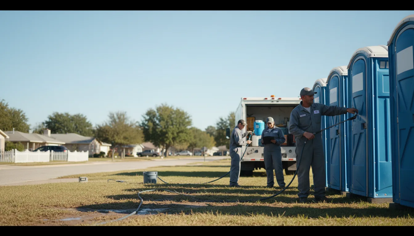 Long-Term Portable Toilet Rental in Shade, OH near me